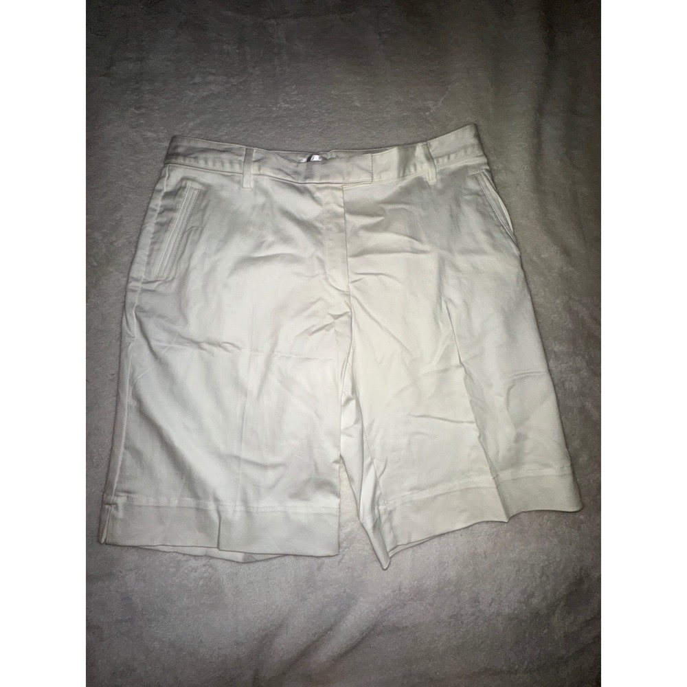 Lady Hagen Golf Shorts Womens 12 White Golfing Casual Activewear